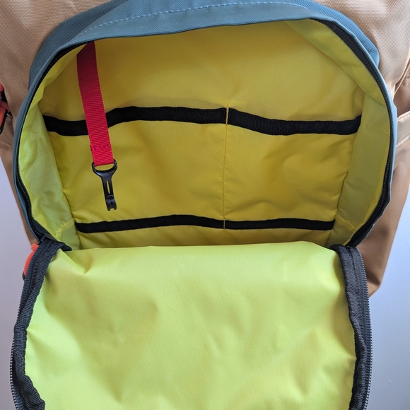 Topo Designs Backpack - Brown and Dark Green - Picture 2 of 4